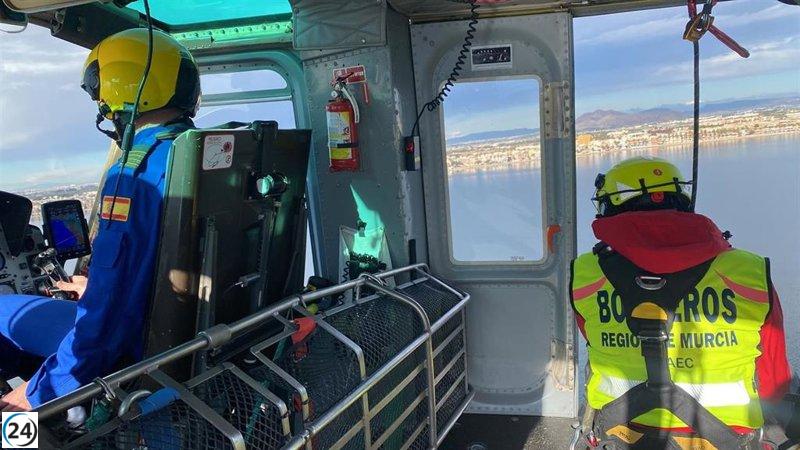 La Guardia Civil se une a la búsqueda del desaparecido en el Mar Menor con el Grupo de Actividades Subacuáticas