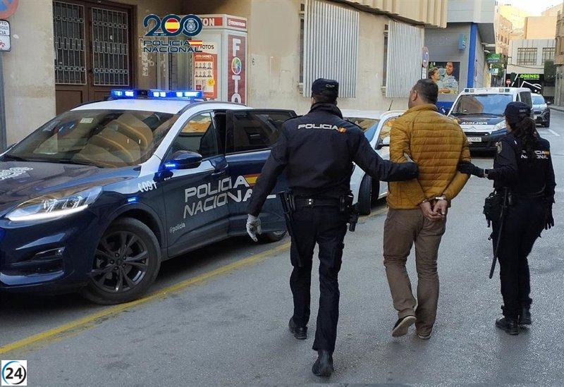Varón arrestado por presunta agresión sexual en Alcantarilla, Murcia