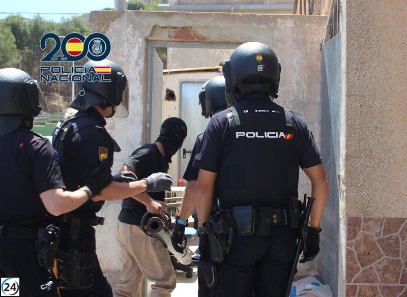 Desarticulan red de narcotráfico en el Mar de Cristal con la detención de 5 individuos
