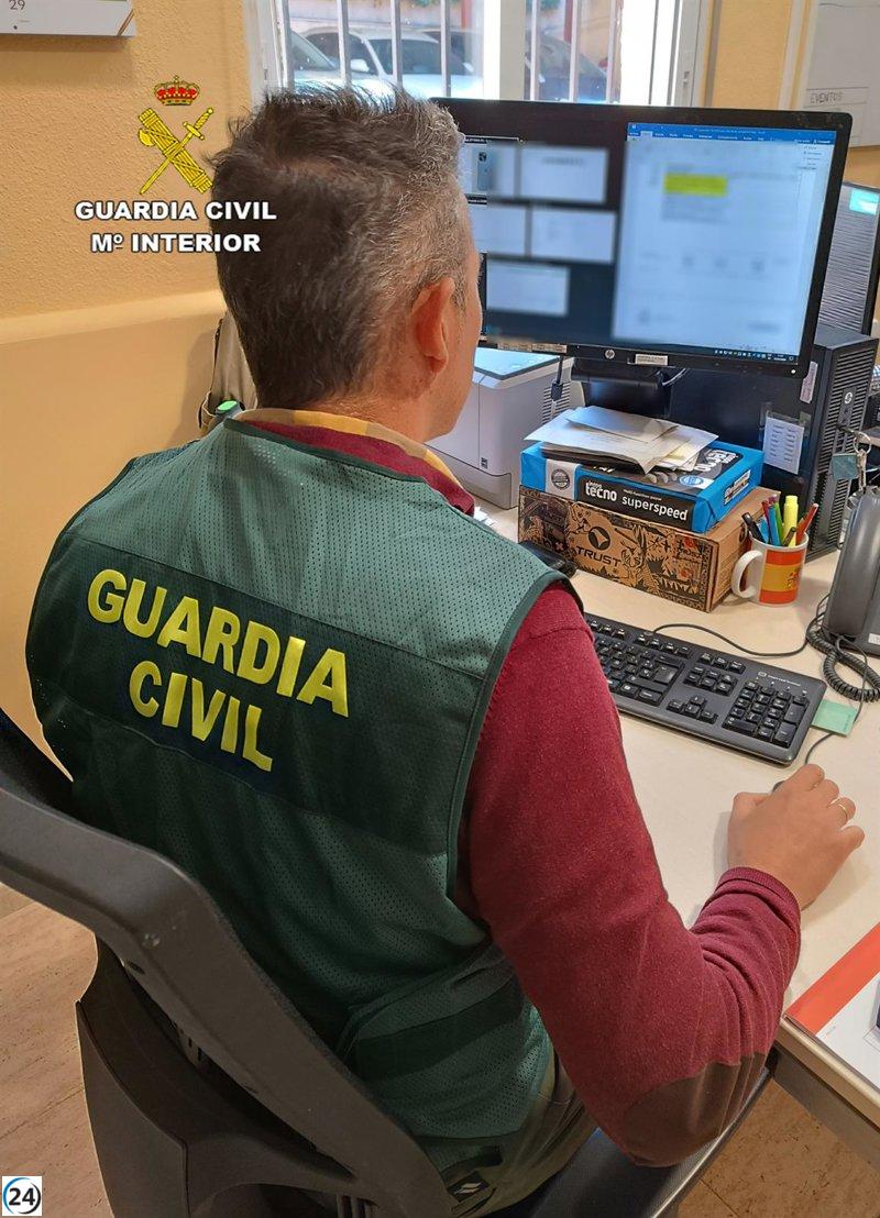 La Guardia Civil arresta a joven por inventar robo de teléfono móvil de alta gama en Cieza.