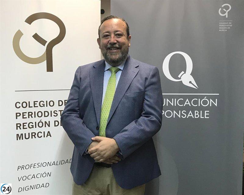 Juan Antonio De Heras candidato del PPRM para dirigir Radio Televisión de la Región.