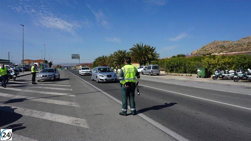 Gran afluencia en carreteras de Murcia durante puente de San José: Tráfico prevé 330.000 desplazamientos.