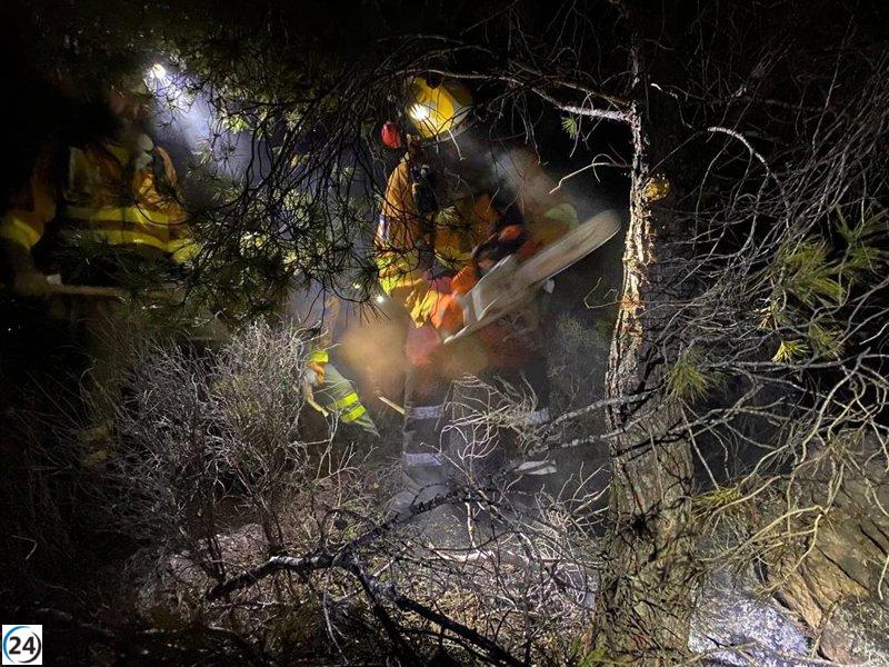 El incendio forestal cerca del Santuario de La Fuensanta en Murcia ha sido apagado.
