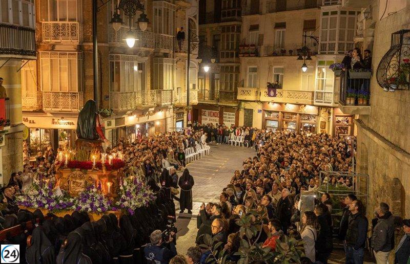 La Semana Santa arranca en Cartagena con su primera procesión por el casco histórico