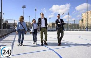 Concluyen las obras de renovación del Polideportivo José Barnés.