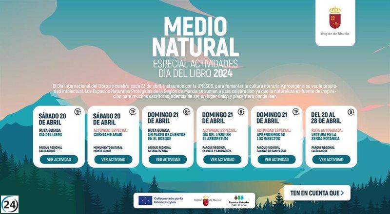 El Medio Ambiente organiza actividades en la naturaleza por el Día del Libro en la Región.