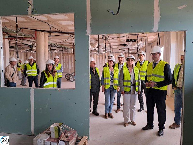 Se prevé que la construcción del nuevo colegio de La Aljorra en Cartagena finalice a finales de 2024.
