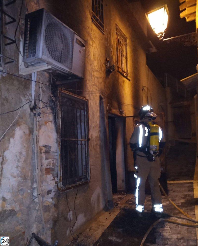 Incendio en vivienda de Ricote deja tres víctimas mortales
