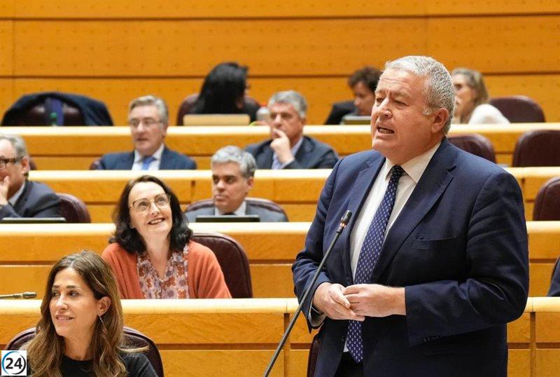 El PP exige al Gobierno rapidez en la gestión de fondos europeos para el Corredor Mediterráneo, la PAC y el Pacto Azul.