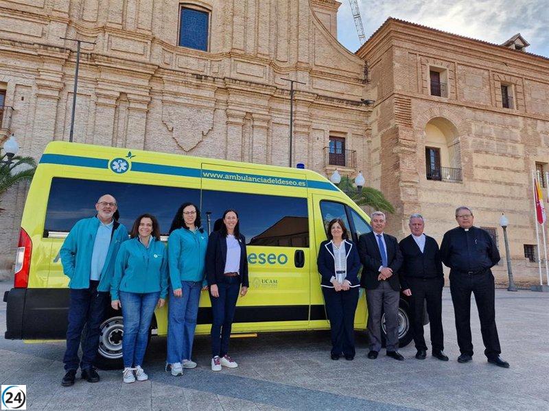 La Ambulancia del Deseo amplía su flota gracias a la colaboración de la UCAM