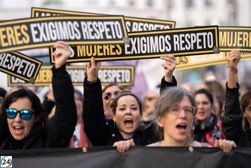 Aumenta un 17% el número de mujeres víctimas de violencia de género en la Región, llegando a 1.725 en 2023 según el INE.
