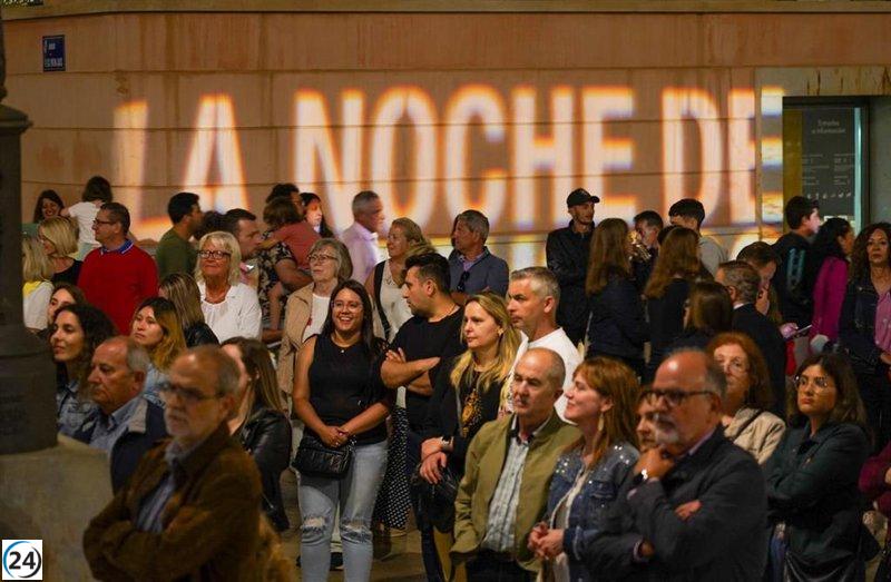 Récord de asistencia en La Noche de Los Museos de Cartagena: más de 50.000 personas participan en la edición más concurrida hasta la fecha.