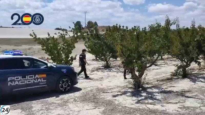 Escuadrón especial de la Policía Nacional desplegado en zonas rurales y agrícolas de la Vega Media.
