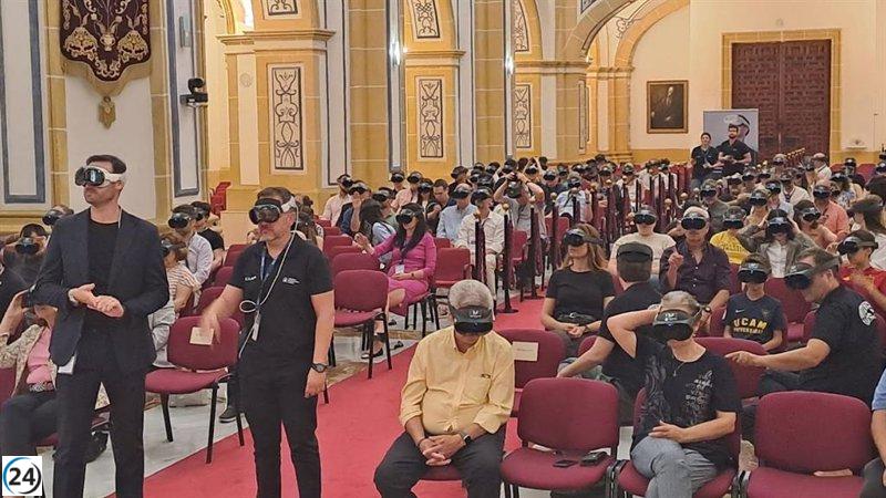 La UCAM rompe récord de participación en clase de realidad virtual.