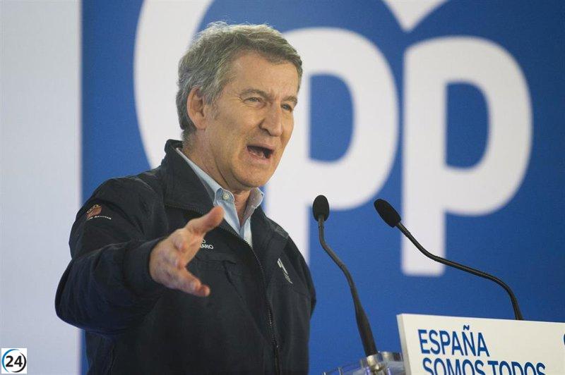 Feijóo promete en Murcia llevar agua a áreas necesitadas desde regiones con abundancia.