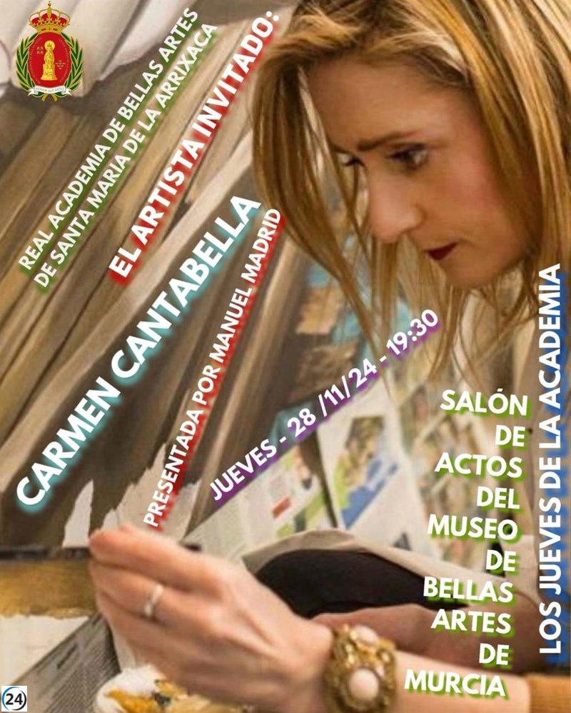 Carmen Cantabella exhibirá su obra 