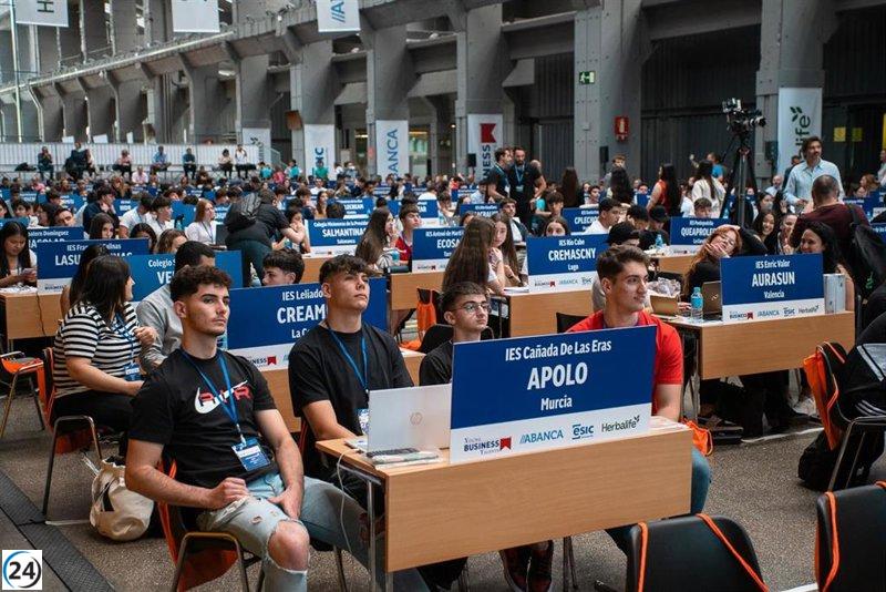 Más de 850 jóvenes de la Región compiten en el certamen educativo Young Business Talents.