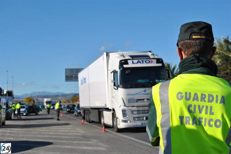Trágico saldo en la primera fase de la Operación Navidad de la DGT: dos muertos y dos heridos graves en carreteras interurbanas.