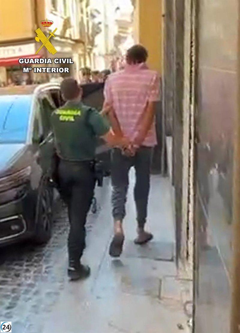 Detenido en Cieza el sospechoso de un intento de homicidio por la Guardia Civil.