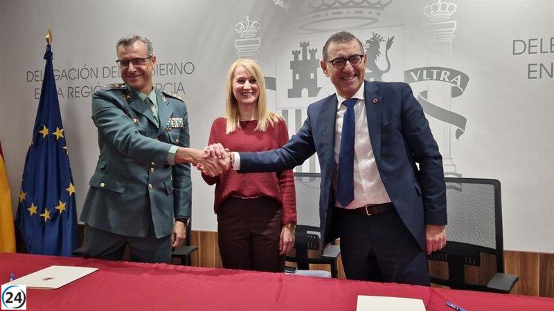 Unión entre la UMU y la Guardia Civil para establecer un Observatorio Regional Anti-Islamofobia.