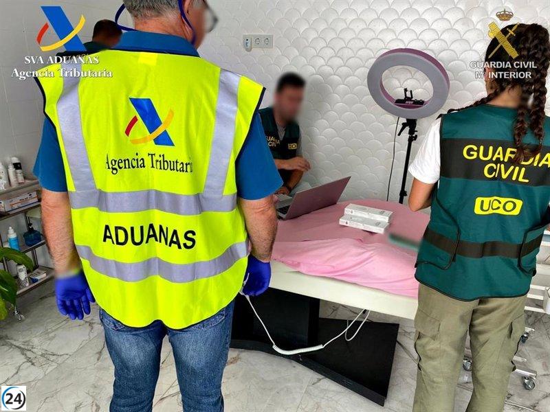 Desarticulada una banda de estética ilegal en Andalucía.