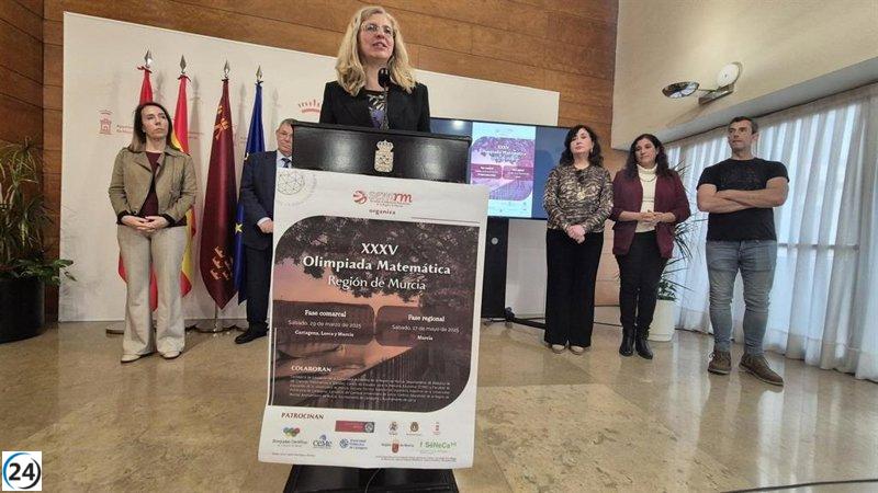 Murcia celebra su 1.200 aniversario con la XXXV Olimpiada Matemática Regional.