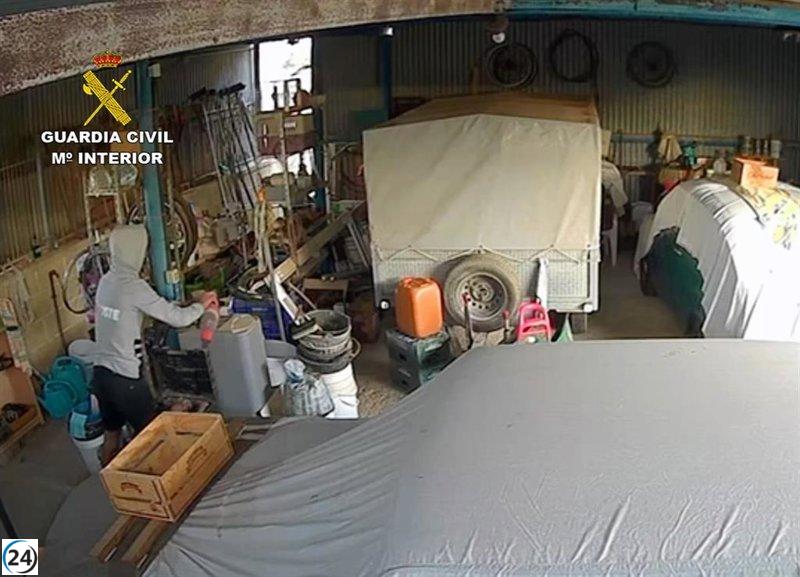 Joven arrestado tras supuestos robos en varias casas de Torre Pacheco.