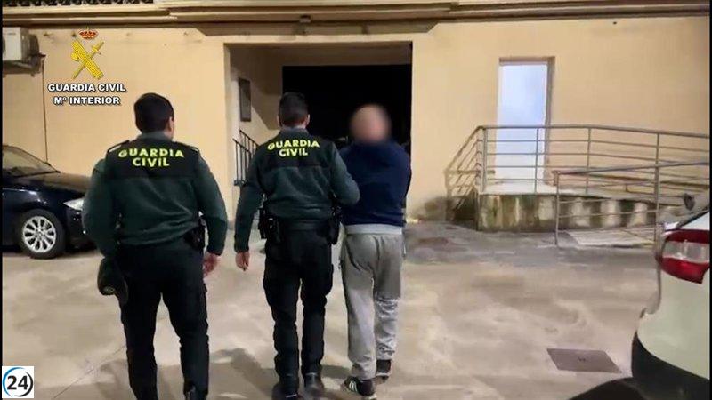 Capturado en Cehegín un sospechoso de narcotráfico con 50 dosis de cocaína.