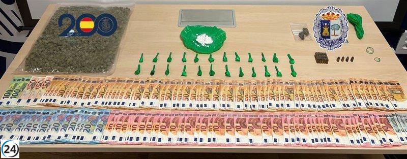 Operativo policial en Puerto Lumbreras: se cierra un narcopunto de cocaína.