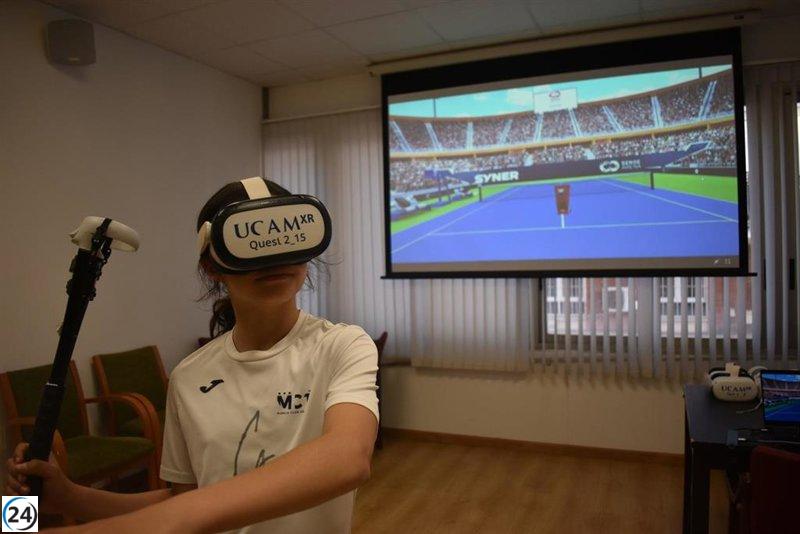 El Real Murcia Club de Tenis 1919 y la UCAM lanzan innovador proyecto de realidad virtual.