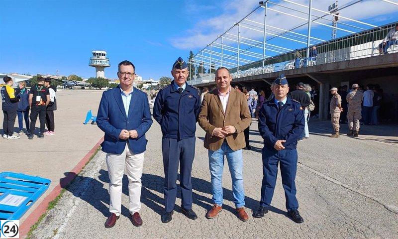 Estudiantes compiten en CanSat de la Agencia Espacial en la Base de Alcantarilla.