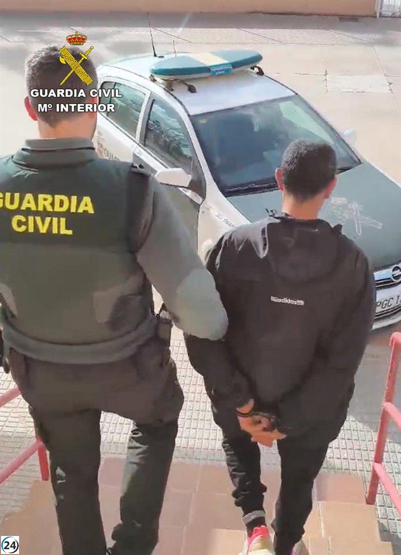 Arrestado un habitual ladrón tras asalto en vivienda de Los Alcázares mientras los dueños estaban durmiendo.