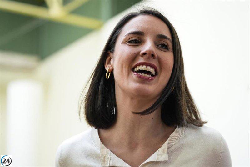 Irene Montero lanza en Murcia su candidatura para liderar nuevamente a Podemos.