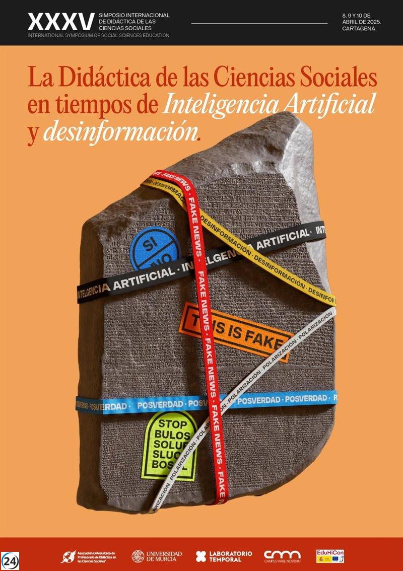 Congreso en Cartagena aborda la influencia de la IA y la desinformación en el ámbito educativo.