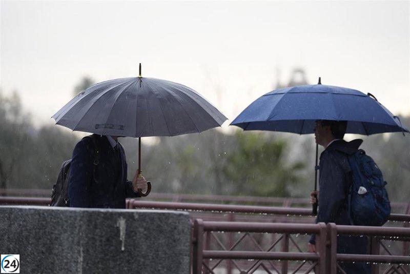 Aemet anticipa lluvias en la Región hasta el Miércoles Santo, que marcará el inicio de un clima más estable.