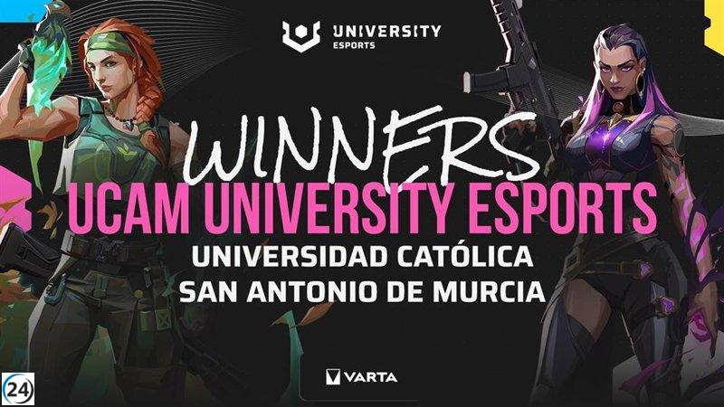 UCAM University Esports conquista nuevamente el título nacional en League of Legends y VALORANT.
