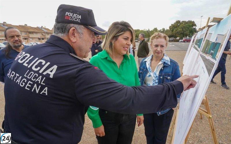 Cartagena avanza en seguridad con la construcción de un nuevo cuartel policial en Los Dolores.