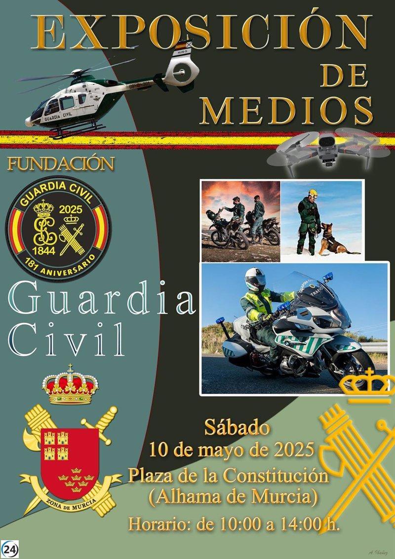 La Guardia Civil celebra su 181º aniversario mostrando sus capacidades humanas y tecnológicas.