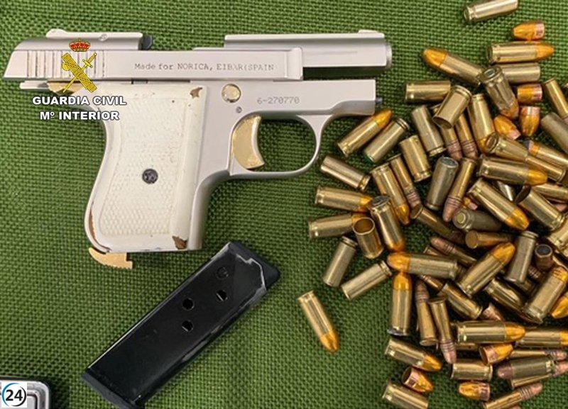 Desmantelan en Bullas un narcotraficante familiar gracias a la Guardia Civil.