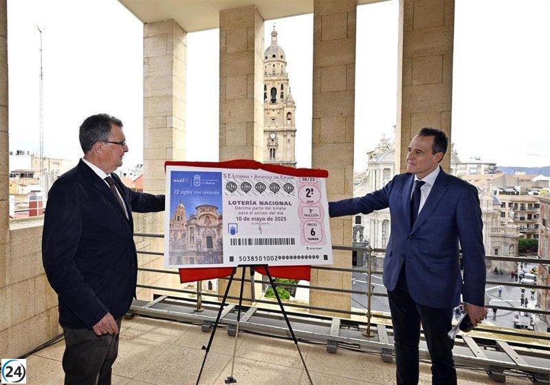 Murcia celebra su 1.200 aniversario con un número especial en la Lotería Nacional.
