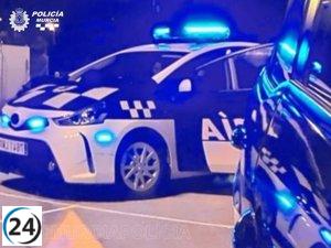 Tres arrestados por robo de cableado eléctrico en un centro comercial en Churra, Murcia.