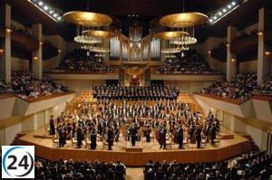 El Auditorio regional conmemora 30 años con la actuación de la Orquesta Nacional de España.