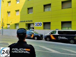 Hombre arrestado en Cartagena tras agredir a un vigilante en el Hospital Santa Lucía.