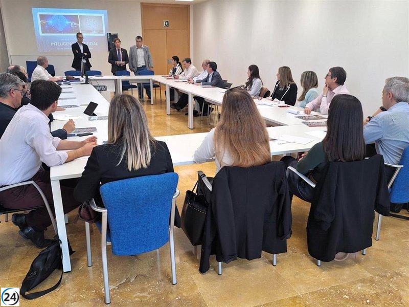 Jueces de Murcia analizan el efecto de la inteligencia artificial en la justicia.