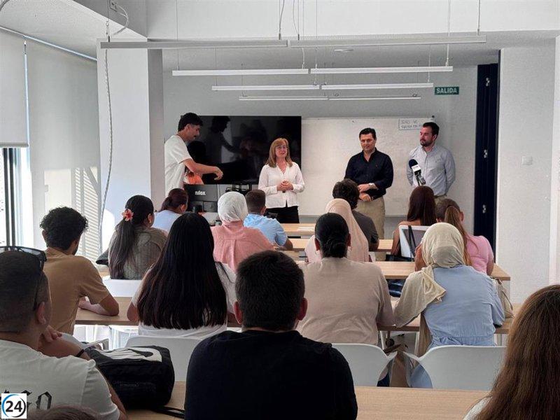 Veinte desempleados jóvenes participan en programa del SEF en San Javier.