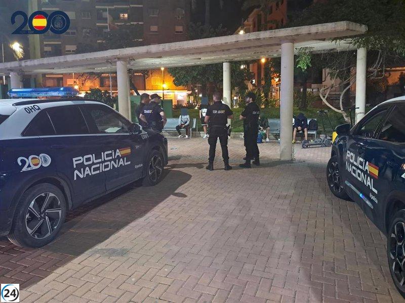Tres arrestos en operación policial en áreas de entretenimiento de Molina.
