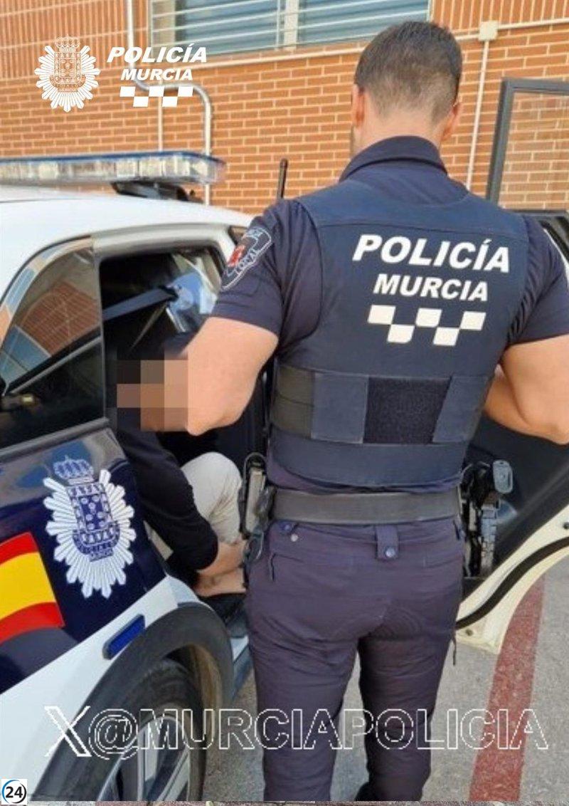 Capturan en Murcia a hombre buscado por golpear a su expareja