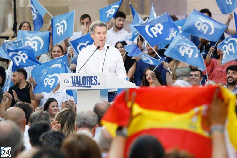Feijóo sostiene que el Gobierno se desmorona y exige a Sánchez aclaraciones sobre la corrupción.