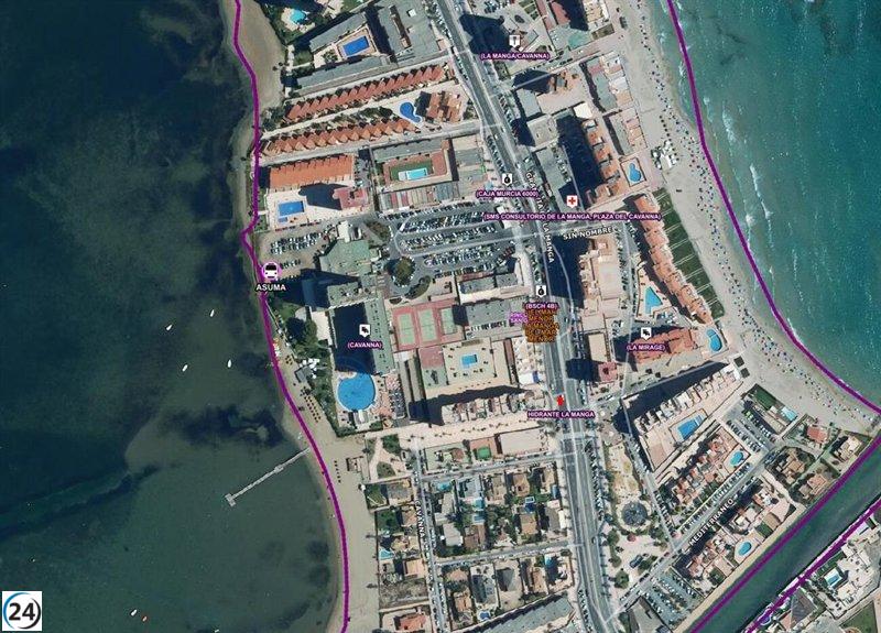 Muere una septuagenaria ahogada en La Manga del Mar Menor, Cartagena.