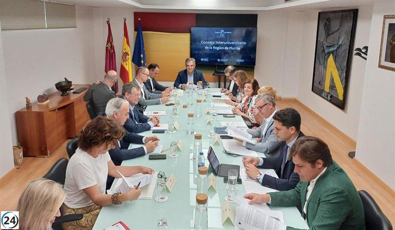 El Gobierno de Murcia presenta la nueva Ley de Universidades al Consejo Interuniversitario.